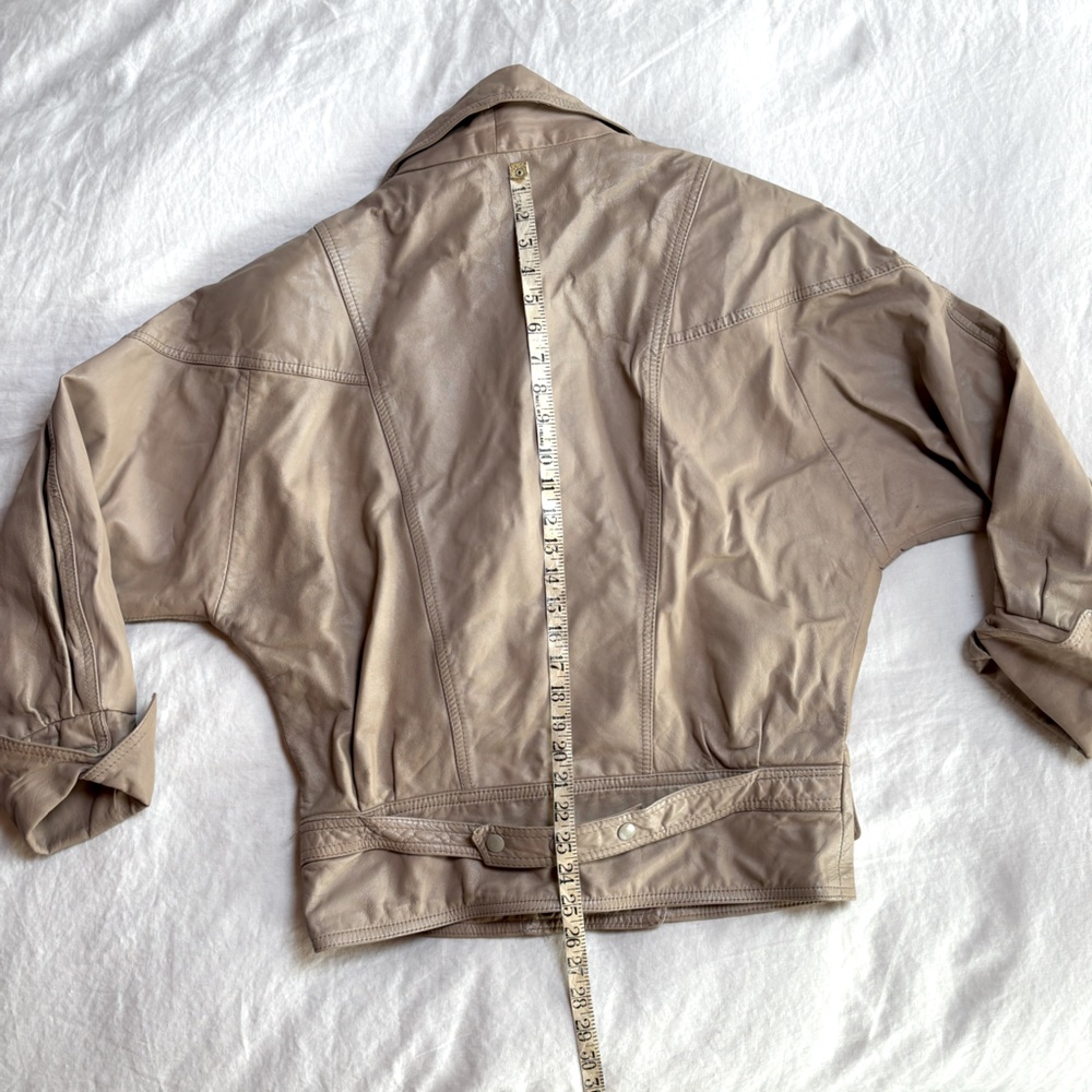 Vintage 80’s Leather Jacket - Picture 6 of 8